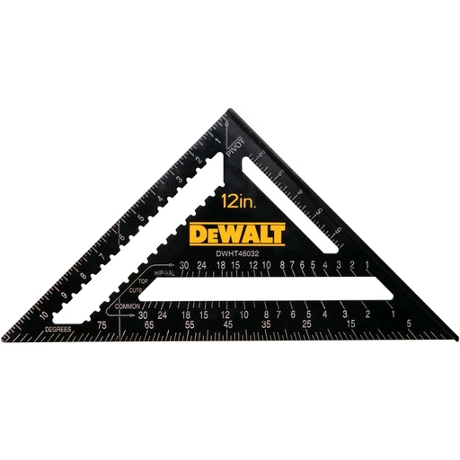 [PTG385.00020] DEWALT Premium Rafter Square, 30cm / 12in, DWHT46032