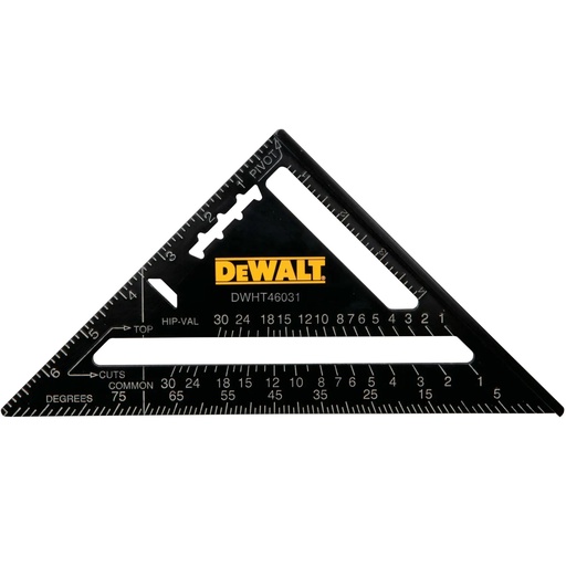 [PTG385.00023] DEWALT Premium Rafter Square, 7in, 178mm, DWHT46031