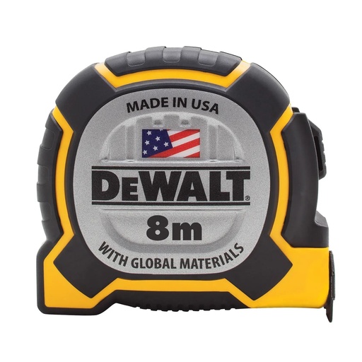 [PTG377.00028] DEWALT Ruleta de masura rezistenta, banda de generatie urmatoare, 8 m, DWHT36228