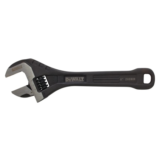 [PTG327.00047] DEWALT All Steel Adjustable Wrench, 8in, DWHT80267-0
