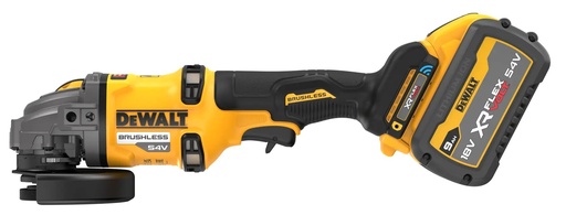 [PTG281.00033] DEWALT Side Handle Detect Angle Grinder, 125mm, 54V XR FLEXVOLT®, 2 x 9.0Ah, DCG418SHDX2-GB