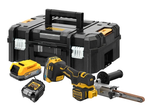 [PTG281.00039] DEWALT Brushless Band File, 18V XR®, 2 x 1.7Ah POWERSTACK™, DCM200E2T-GB
