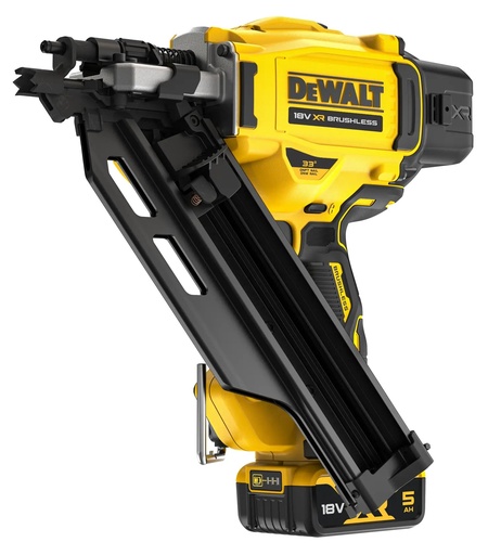 [PTG285.00017] DEWALT Brushless Next Gen Framing Nailer, 18V XR®, 2 x 5.0Ah, DCN930P2-GB