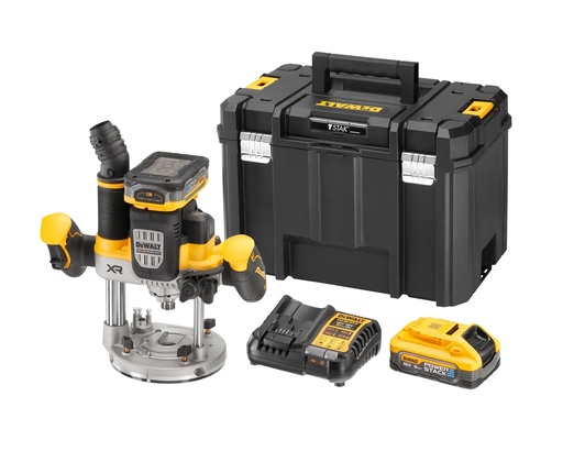[PTG293.00007] DEWALT 1/2" Plunge Router, 18V XR®, 2 x 5.0Ah, DCW620H2-GB