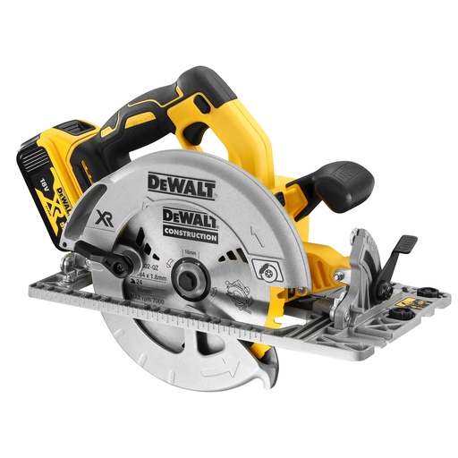 [PTG297.00070] DEWALT Brushless Rail Compatible Circular Saw, 184mm, 18V XR®, DCS572P2-GB