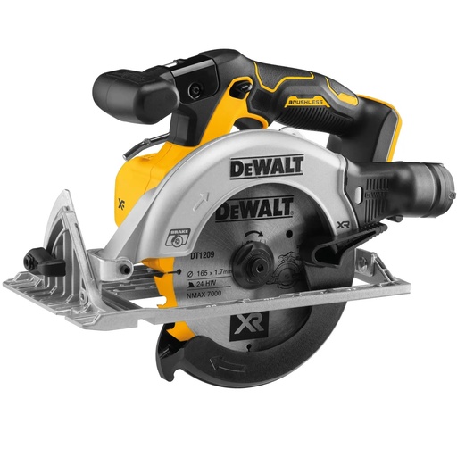 [PTG297.00086] DEWALT Circular Saw (Tool Only), 165mm, 18V XR®, DCS565N-XJ