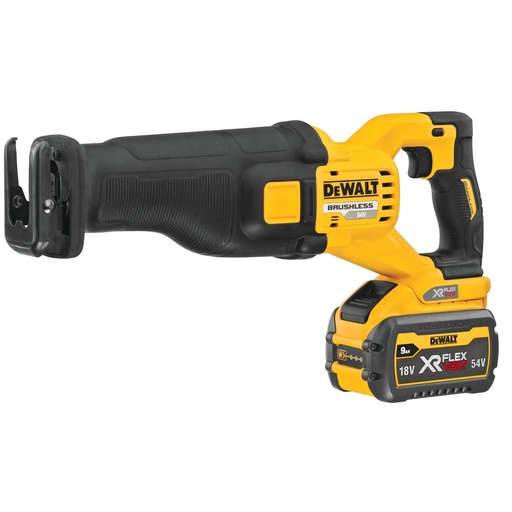 [PTG297.00122] DEWALT Reciprocating Saw, 54V XR FLEXVOLT®, 2 x 9.0Ah, DCS389X2-GB