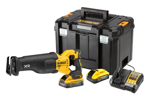 [PTG297.00124] DEWALT Brushless Reciprocating Saw, 18V XR®, 2 x 5.0Ah POWERSTACK™, DCS386H2T-GB
