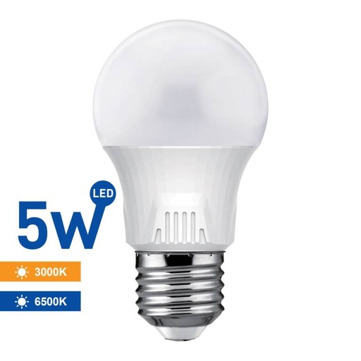 [PTG074.00052] SAMSUNG Ballet LED Bulb 5W E27 A50, WELLMAX
