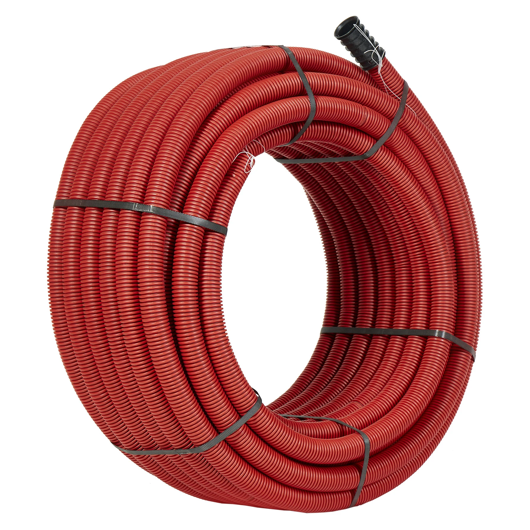 [PTG034.00304] Red Corrugated Pipe 110mm, TEHNOWORLD