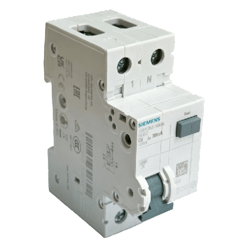 [PTG163.02240] Residual Current Circuit Breaker 1P+N 16A, SIEMENS