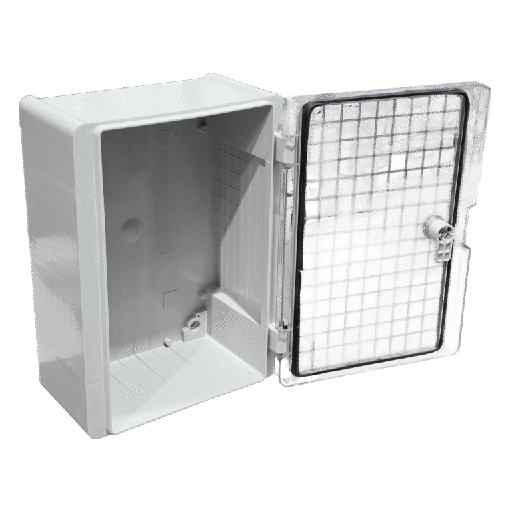 [PTG010.00496] ABS Enclosure IP65 250x350x150, Transparent Door, LAVA