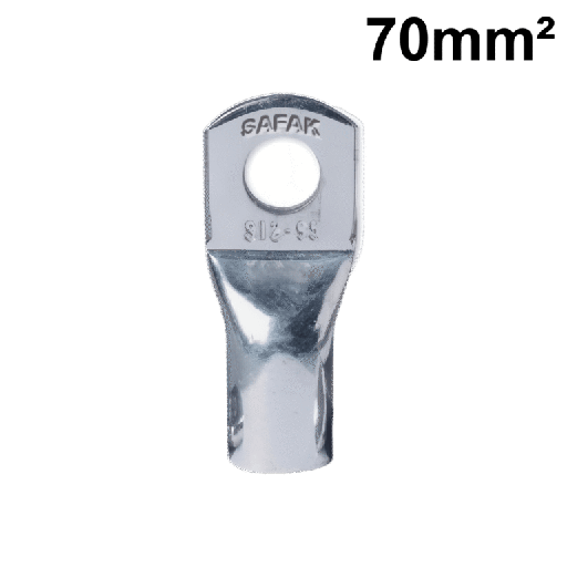 [PTG004.00147] Copper Cable Lug 70 mm² /M12, SAFAK