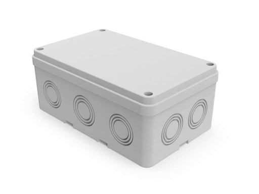 [PTG018.00592] Surface-Mounted Thermo Junction Box 110x180x77, 10 Outlets, MUTLUSAN
