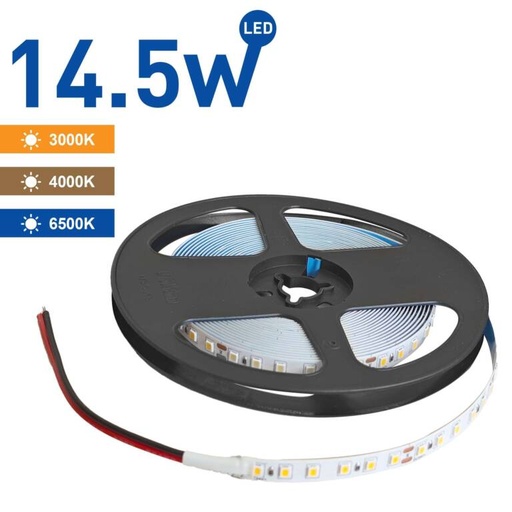 [PTG076.01103] Banda LED 14.5W 24V IP20 12mm x 5m, WELLMAX