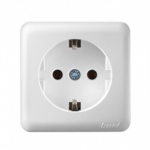 [PTG229.01089] VIOLA Schuko Socket Surface-Mounted, LEZARD