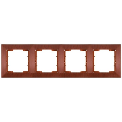 [PTG013.02309] CANDELA Cherry – Horizontal Frame 4 Gang, MUTLUSAN