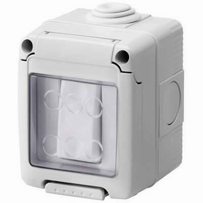 [PTG264.02316] Splash-Proof Switch IP55 – 55B1GS, LAVA