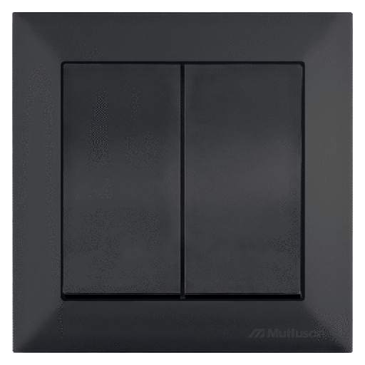 [PTG264.02337] CANDELA Velvet Black – Double Switch, MUTLUSAN