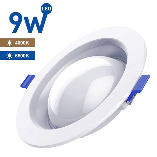 [PTG062.00008] Saturn SAMSUNG Recessed LED Spotlight, 9W, WELLMAX