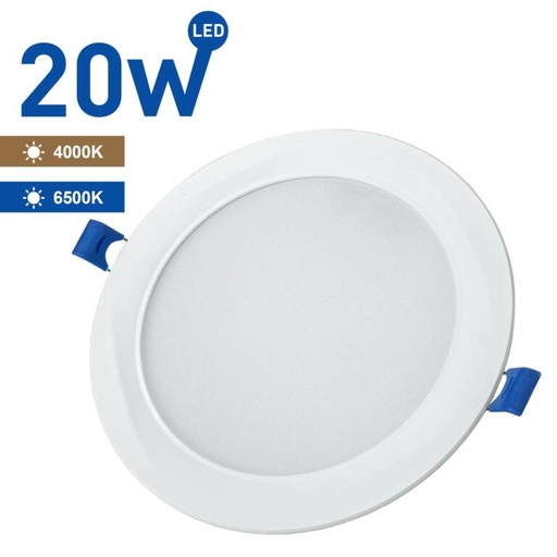 [PTG062.00019] Sunflower Spot LED SAMSUNG incastrat, 20W, WELLMAX