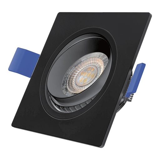 [PTG062.00030] Eagle Eye Spot LED SAMSUNG mobil patrat negru, 360°, 7W, 6500K, WELLMAX